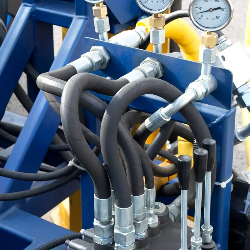 the hydraulic system