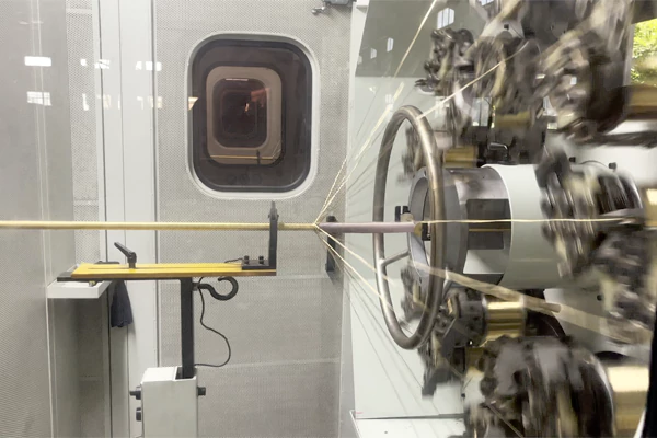 Steel wire weaving machine webp