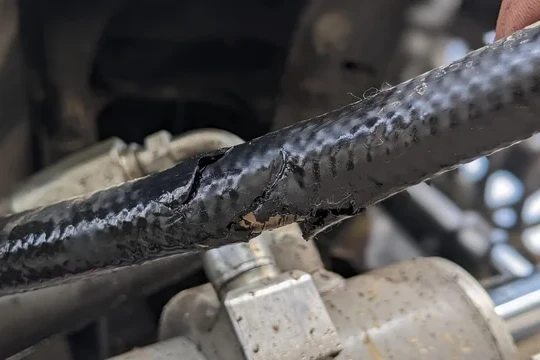 Hydraulic Hose Failure in Mining