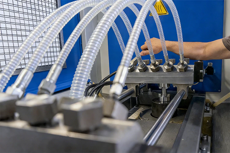 PVC Hose stress test