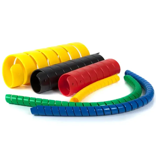Flat Surface Plastic Spiral Hose Guard