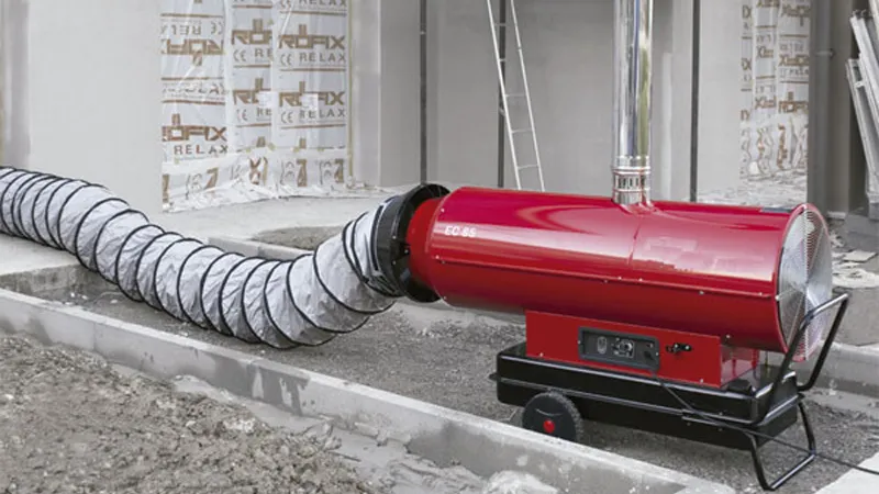 Industrial diesel heater