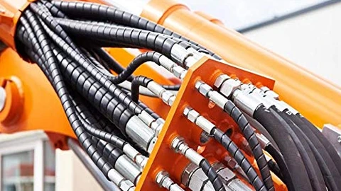 Plastic Spiral Guard for Construction Equipment