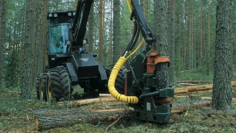 Plastic Spiral Hose Guard for Forestry Machinery