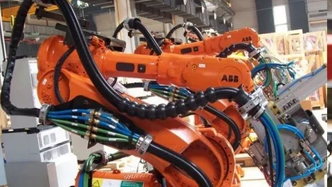 Plastic Spiral Hose Guard for Mechanical arm