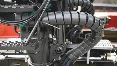 Plastic Spiral Hose Guard for forklift truck