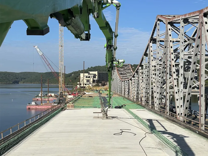 S&D hose in bridge project