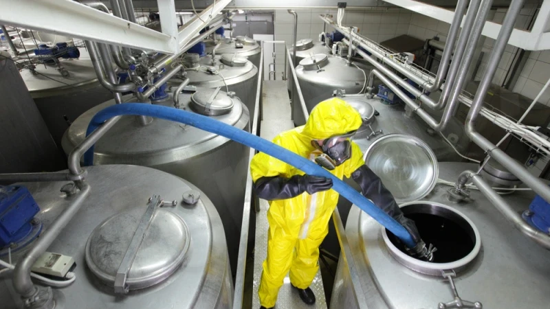 chemical hose application