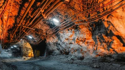 fire sleeve for underground mining