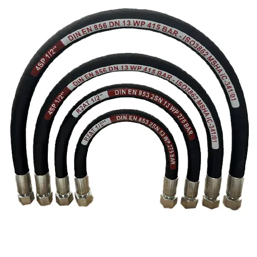 Flexible Hydraulic Cylinder Hose for Tight Routing