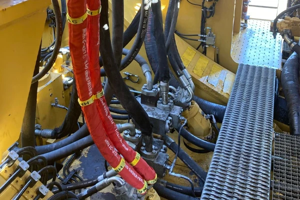 Hydraulic Hose Protection Velcro Sleeve