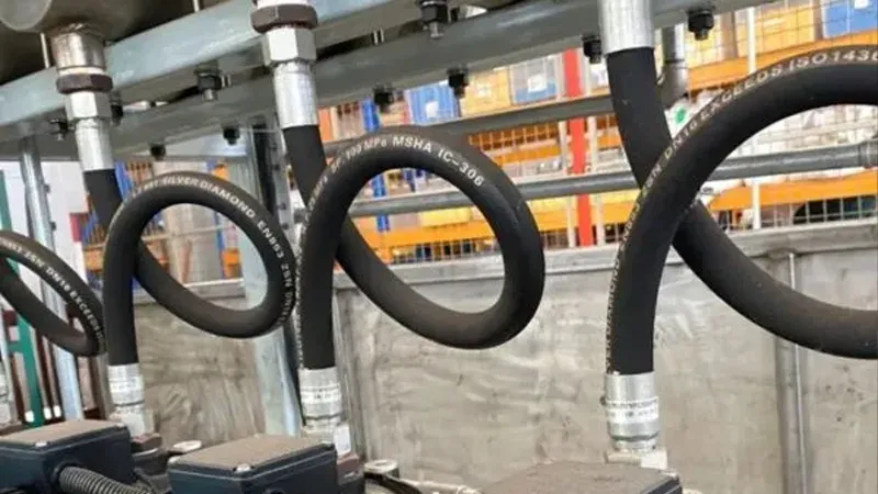 hydraulic Hoses radius