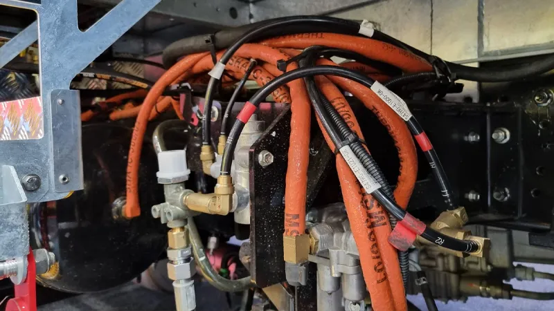 hydraulic hose fire sleeve