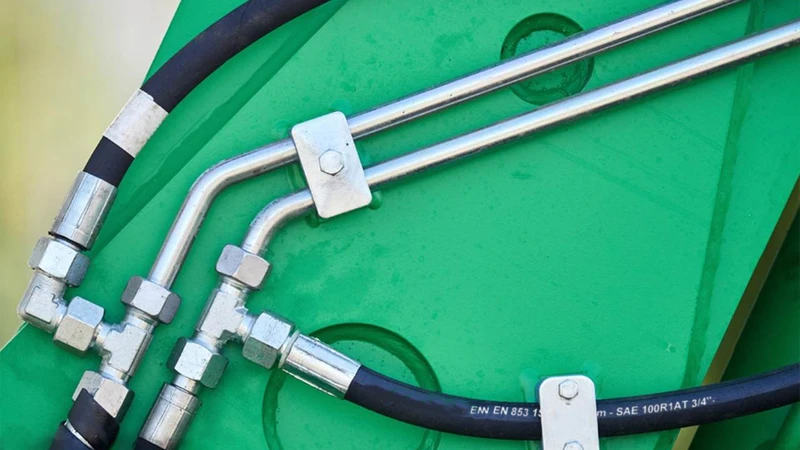 Rigid hydraulic hose