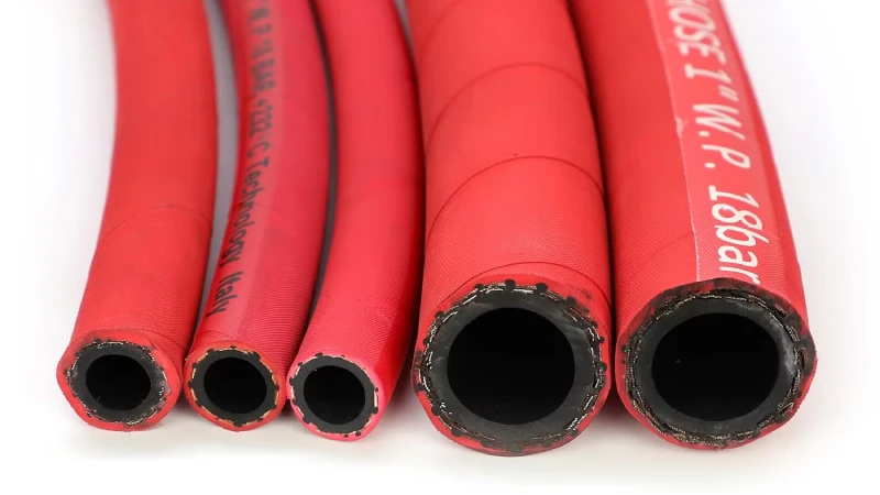 different size of steam hose