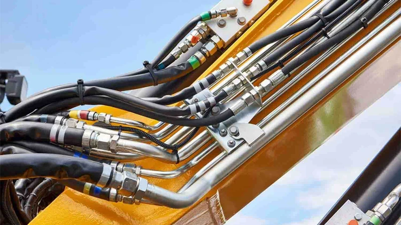 flexible and rigid hydraulic hose