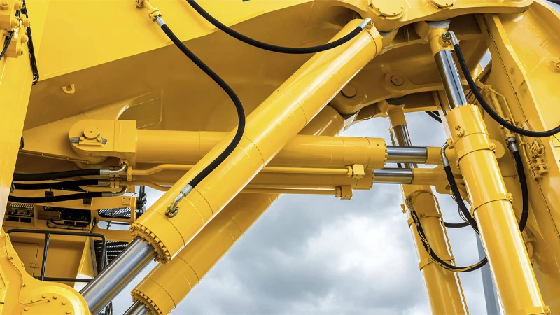 hydrulic return hose for construction machinery