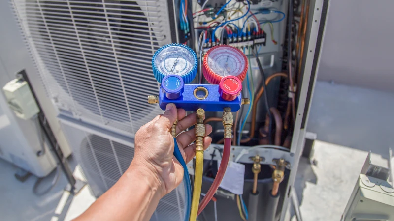 HVAC air line