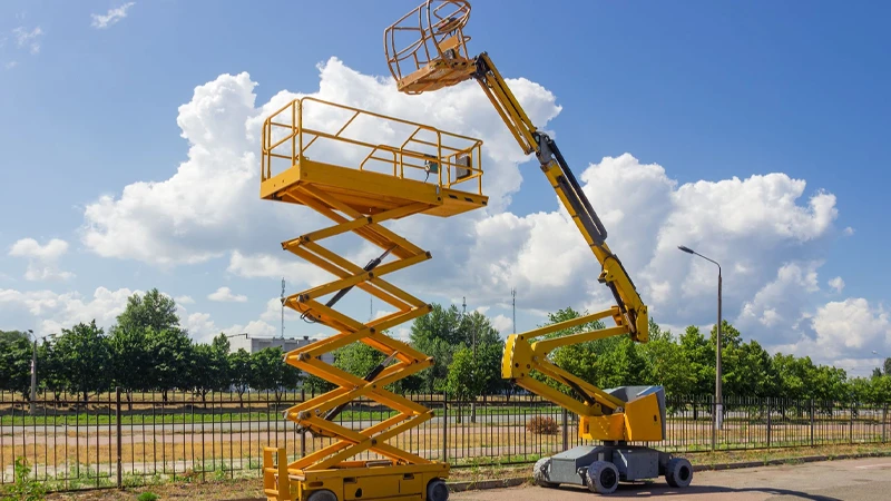 Aplicaciones de mangueras hidráulicas en plataformas elevadoras (plataformas de tijera y plataformas de brazo articulado) 2 Plataformas elevadoras
