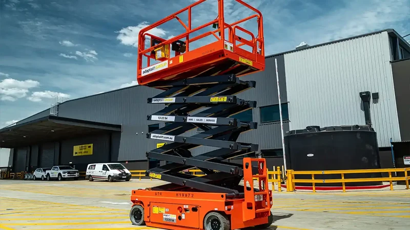 Aplicaciones de mangueras hidráulicas en plataformas elevadoras (plataformas de tijera y plataformas de brazo articulado) 1 Plataformas de tijera