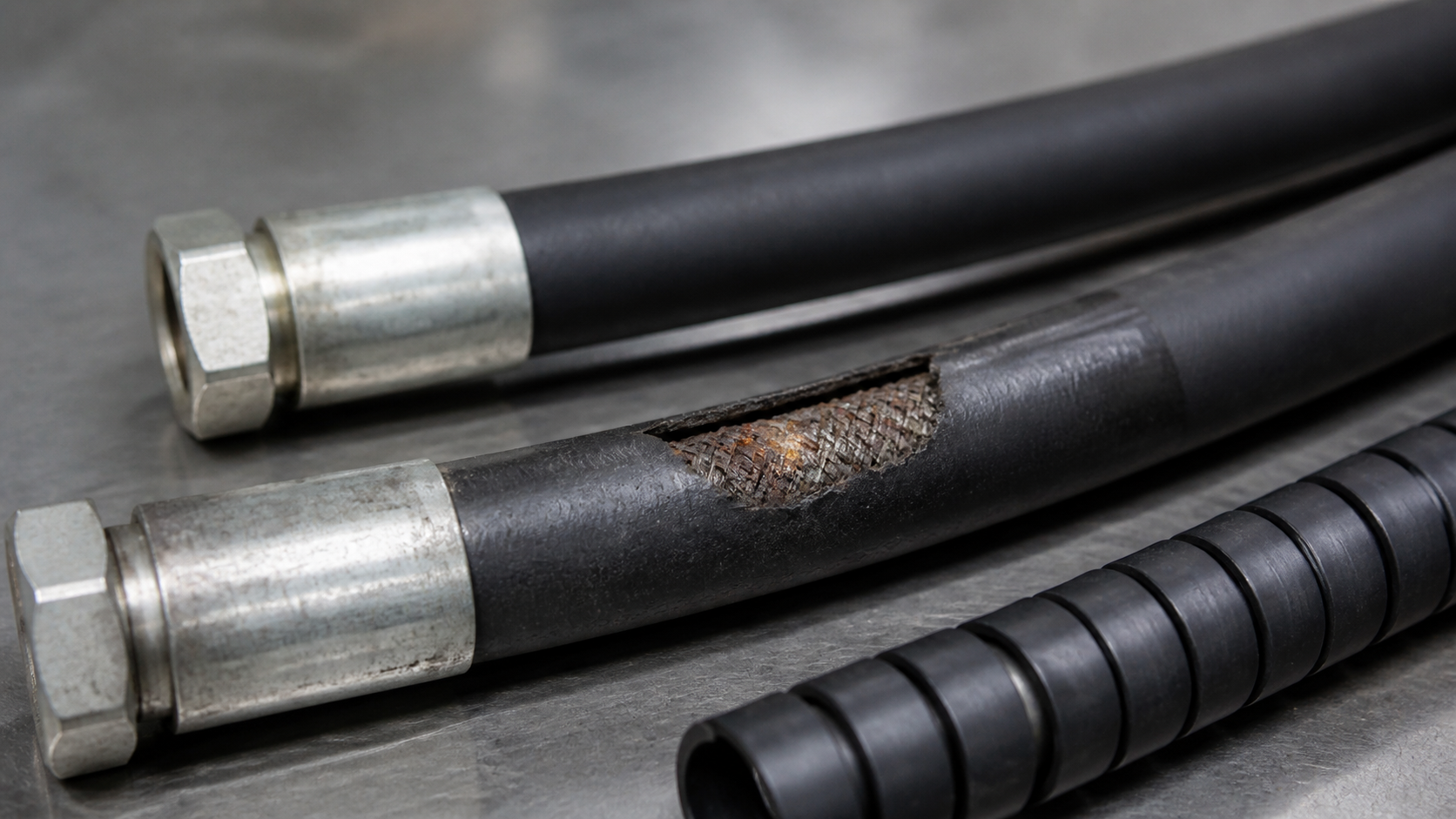 Corroded Wire Reinforcement in Hydraulic Hose: Causes and Prevention