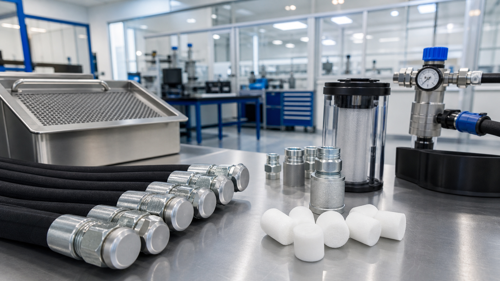 Hydraulic Hose Cleanliness Specifications for New Assemblies
