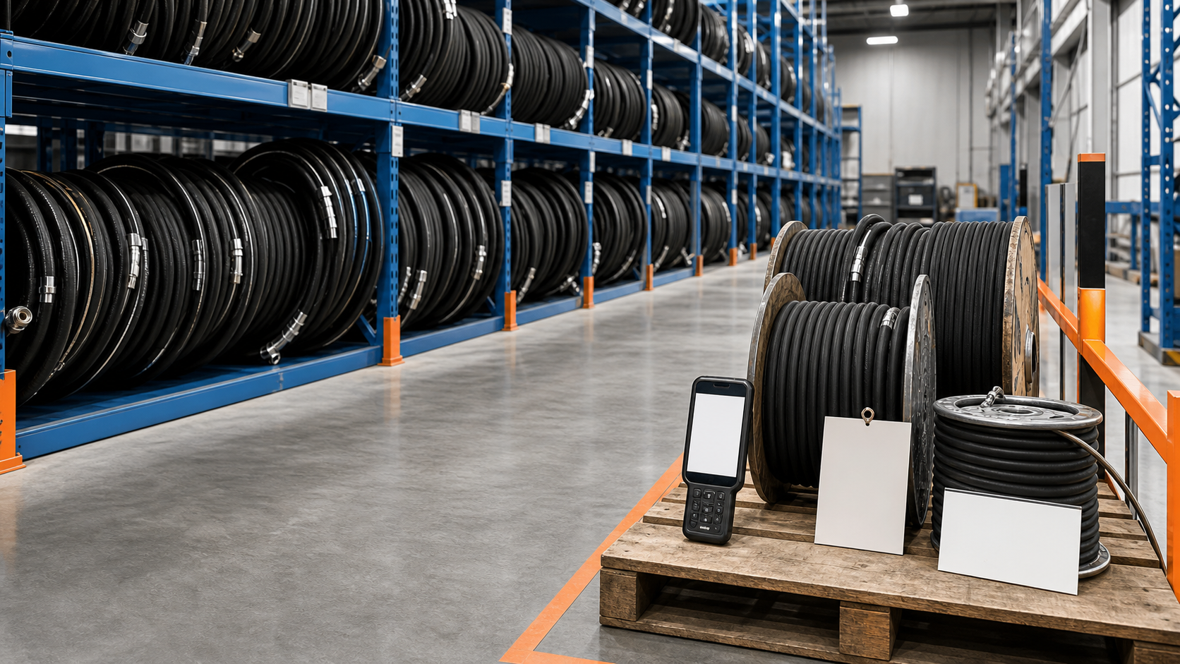 Hydraulic Hose Inventory Planning: Reorder Points for Distributors