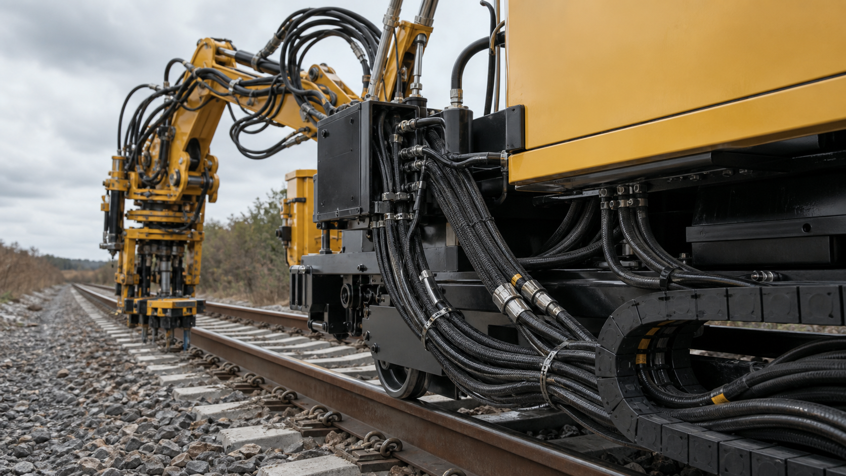 Hydraulic Hoses for Rail Maintenance Equipment: Pressure, Abrasion, and Routing